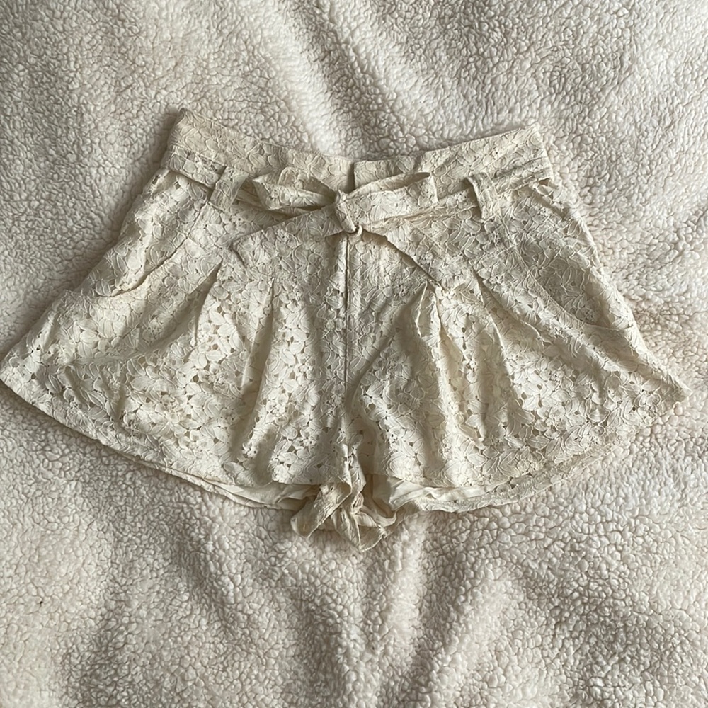 Free People Floral Skort